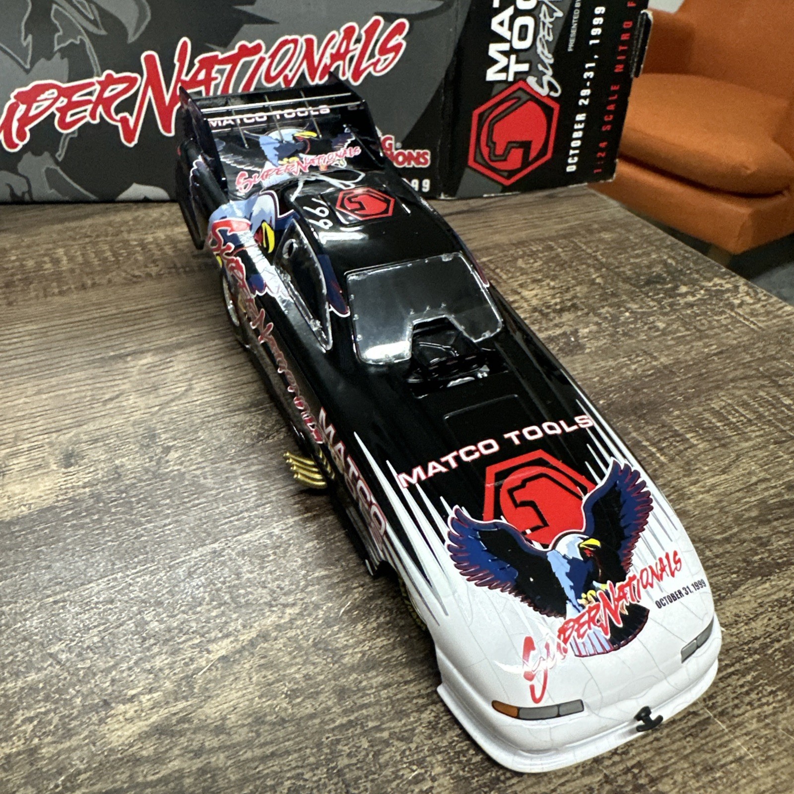 NHRA 1999 Dean Skuza Matco Tools Funny Car 1:24 Diecast Autographed