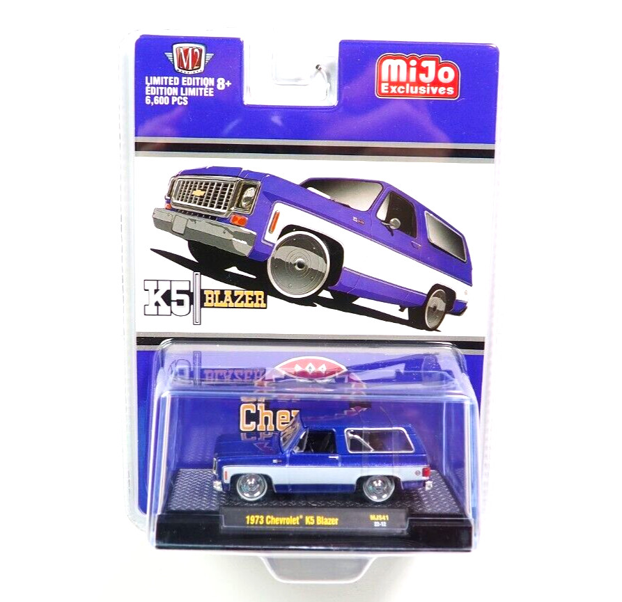 M2 Machines 1:64 Mijo Exclusive 1973 Chevrolet K5 Blazer w/ Removable Top MJS41