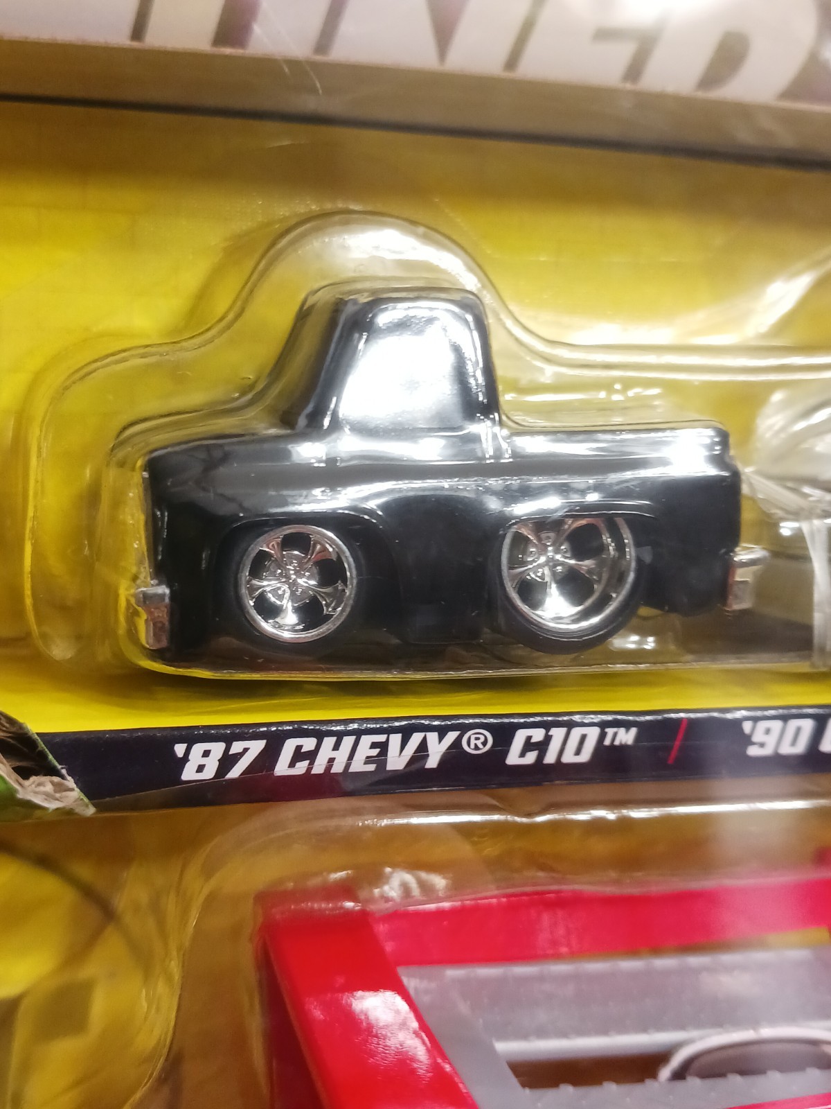 Car Tuned ’87 Chevy C10 Custom Shop-Rigs Car Carrier-3 Pack Series 4-Lot
