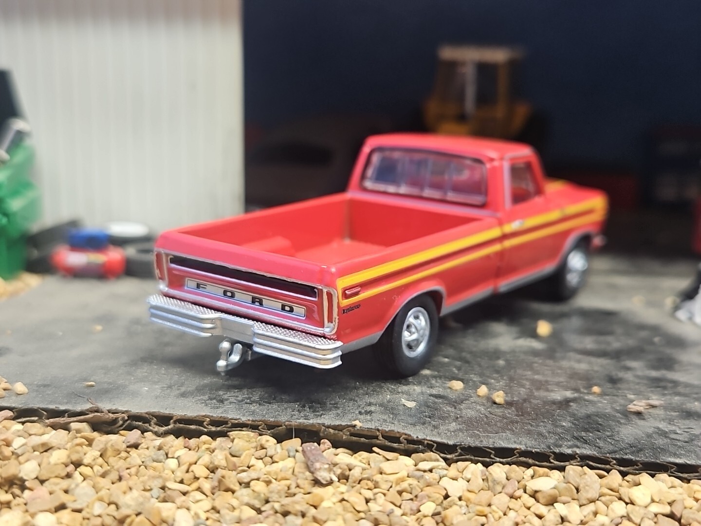 Custom Made 1978 Ford F-150 RANGER XLT 4×4 Greenlight Pickup Truck Fargo F250 79