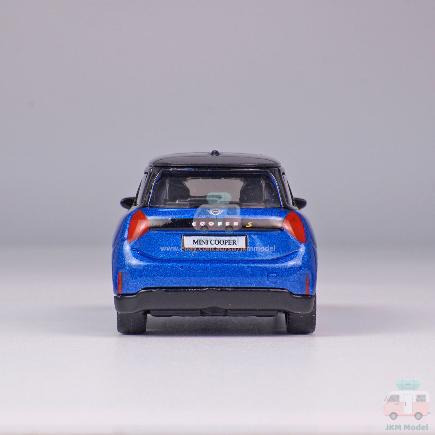 1:64 Mini Cooper S Model Car Alloy Diecast Toy Vehicle Collection Kid Gift Blue