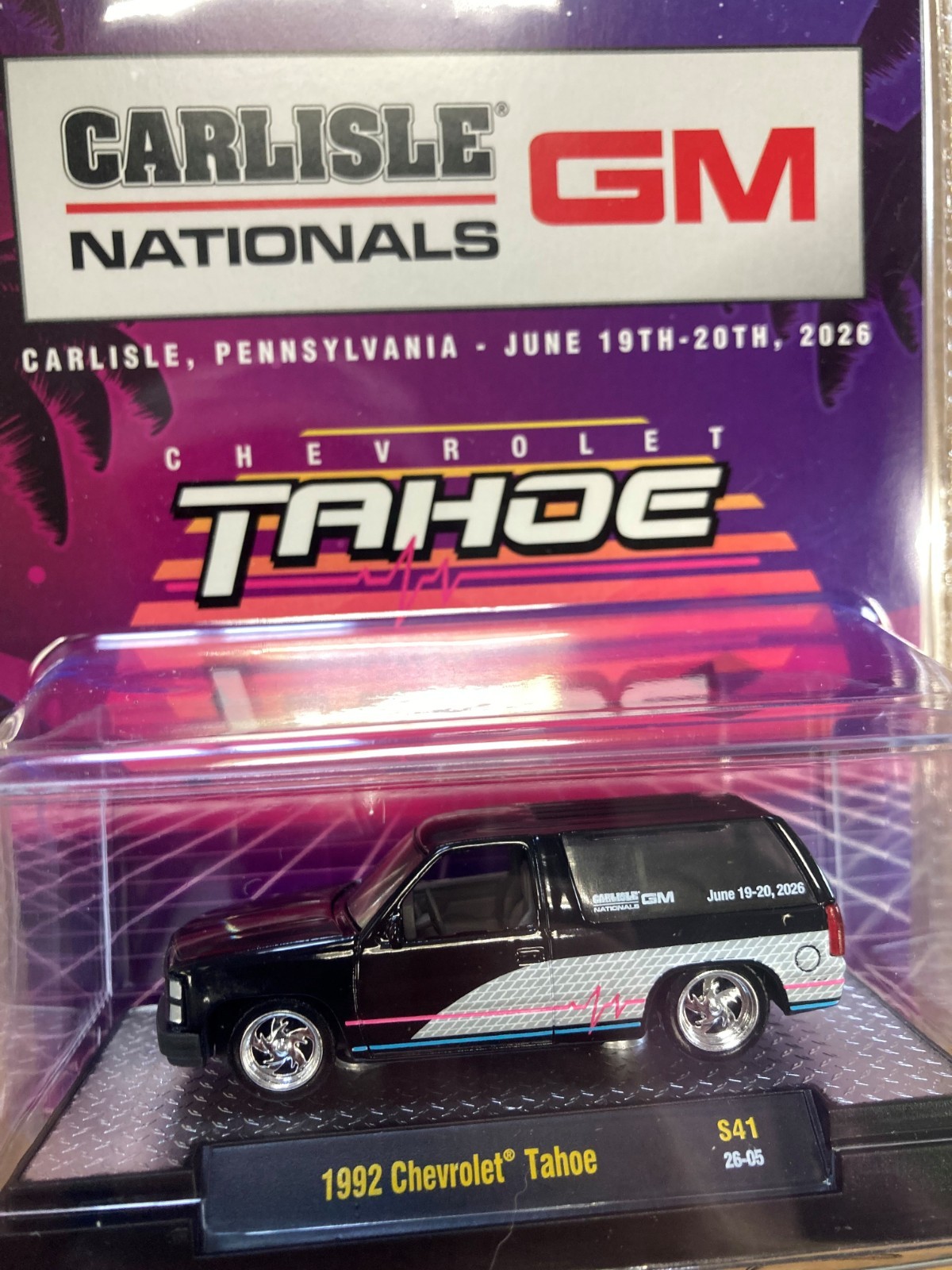 2026 CARLISLE GM NATIONALS SHOW EXCLUSIVE M2 Machines 1992 CHEVROLET TAHOE