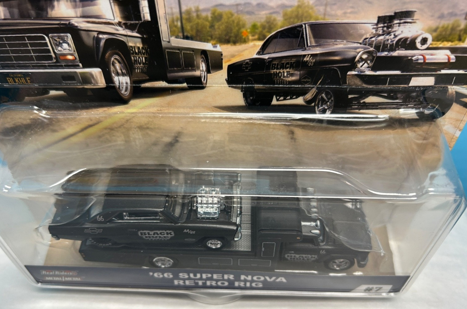 Hot Wheels 1966 Super Nova Retro Rig (Black Hole)