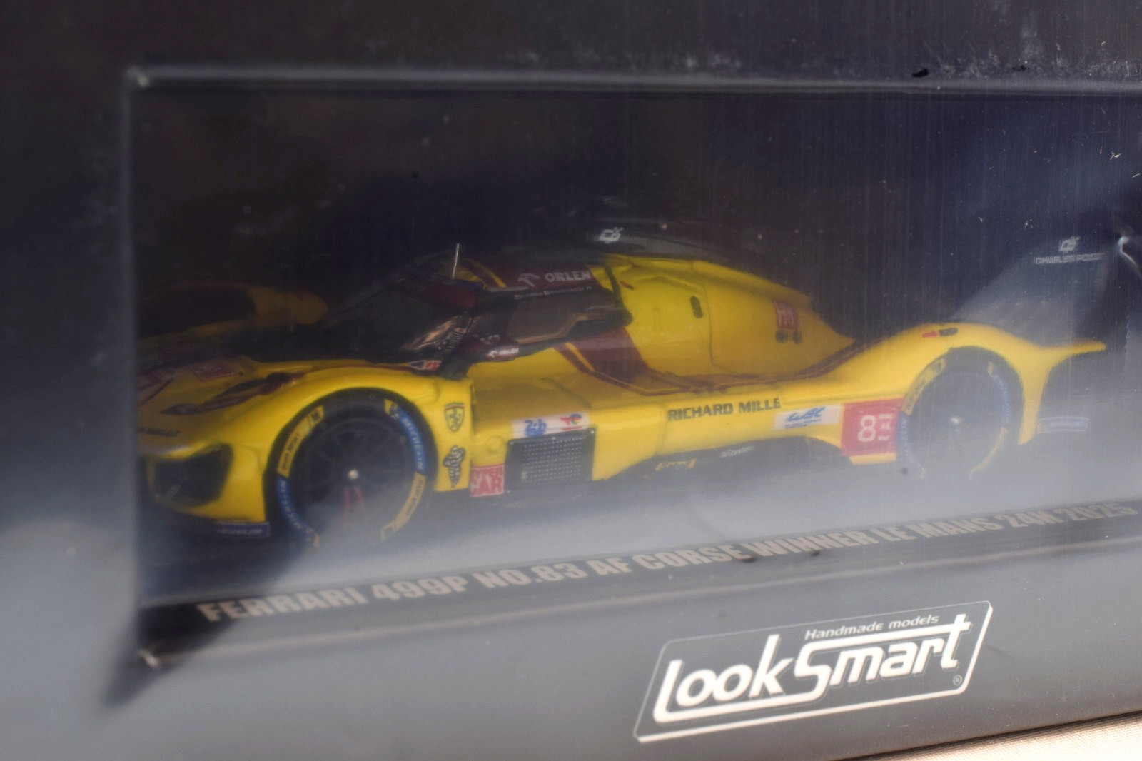 LookSmart Ferrari 499P #83 – AF Corse – 2025 24hrs Le Mans 1:64 Car LS64010LM