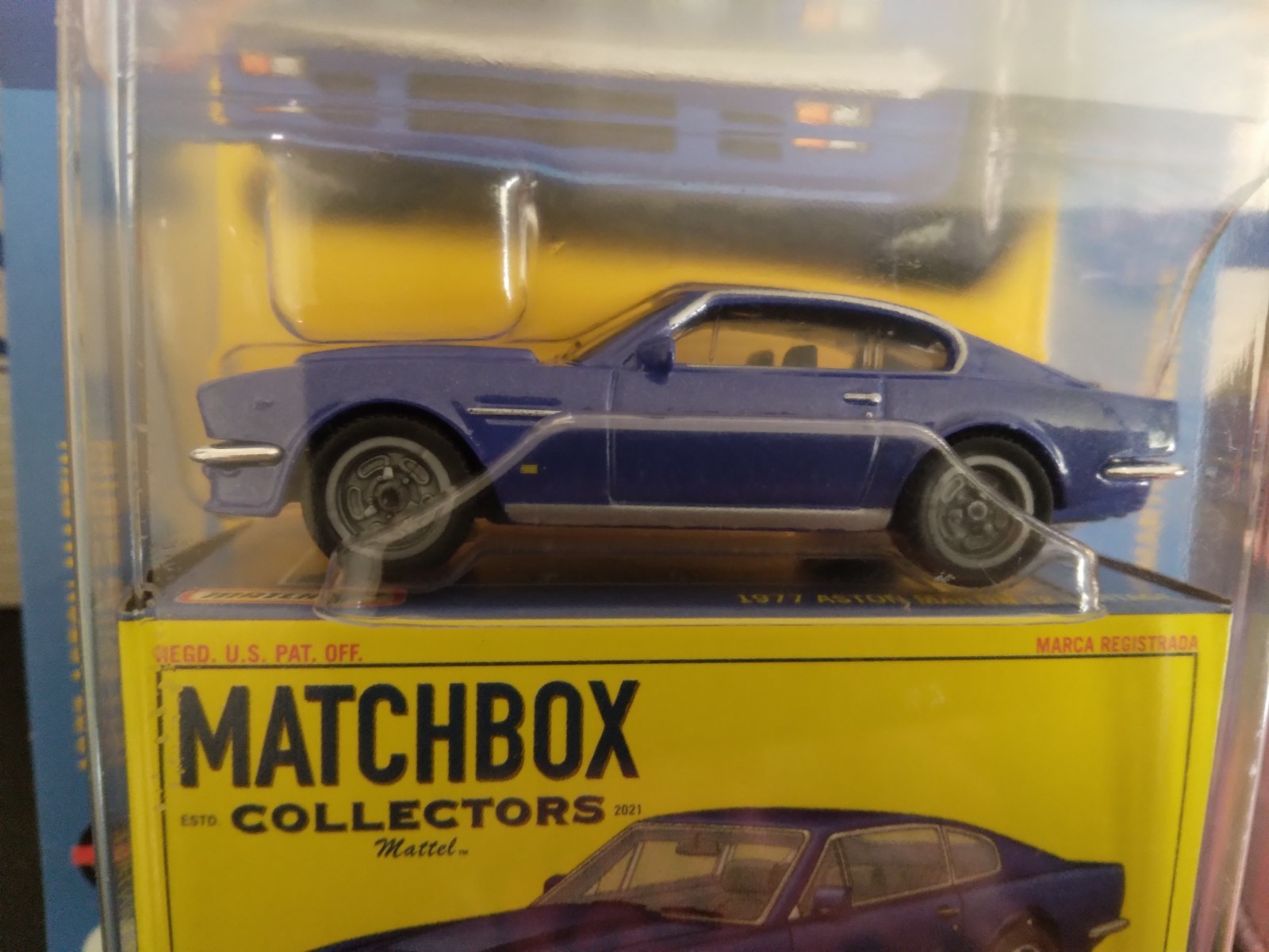 MATCHBOX 2024 Matchbox Collectors 1977 ASTON MARTIN V8 Vantage 17/20 Blue