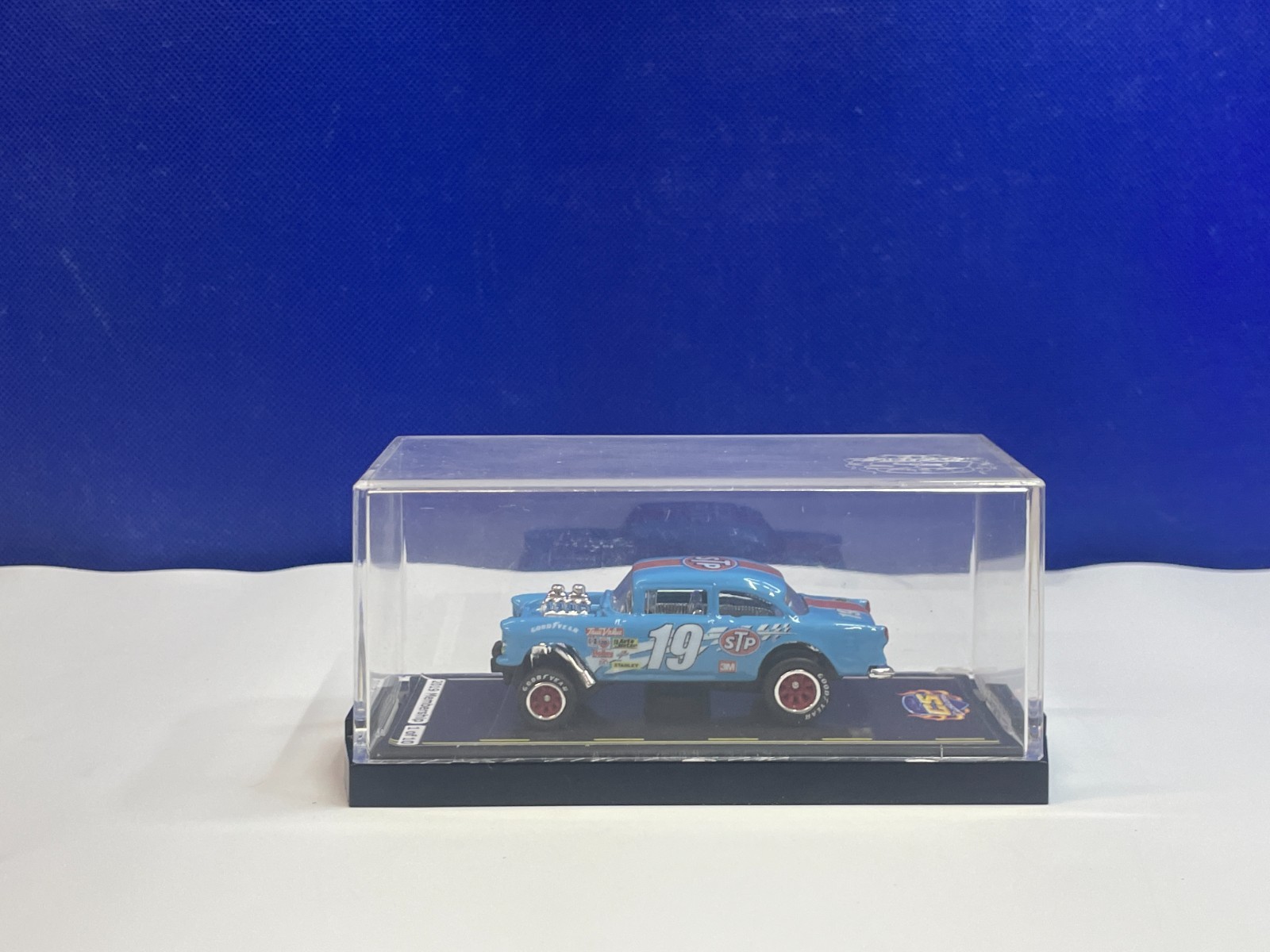 HOT WHEELS 1/64 CHRIS STANGLER CUSTOM ’55 CHEVY BEL AIR GASSER 2019 MEMBERSHIP