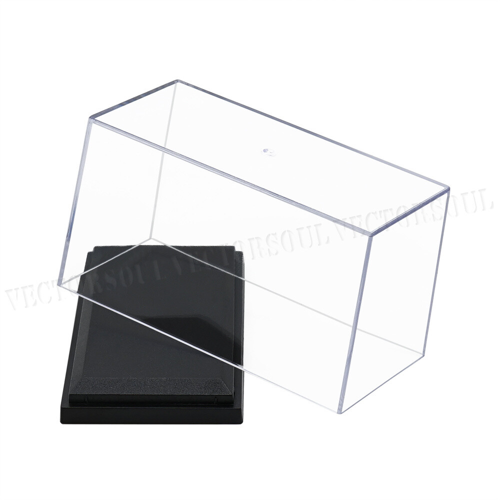 Small Acrylic Display Case Dustproof Box For Mini Action Figures 1/64 Diecast US