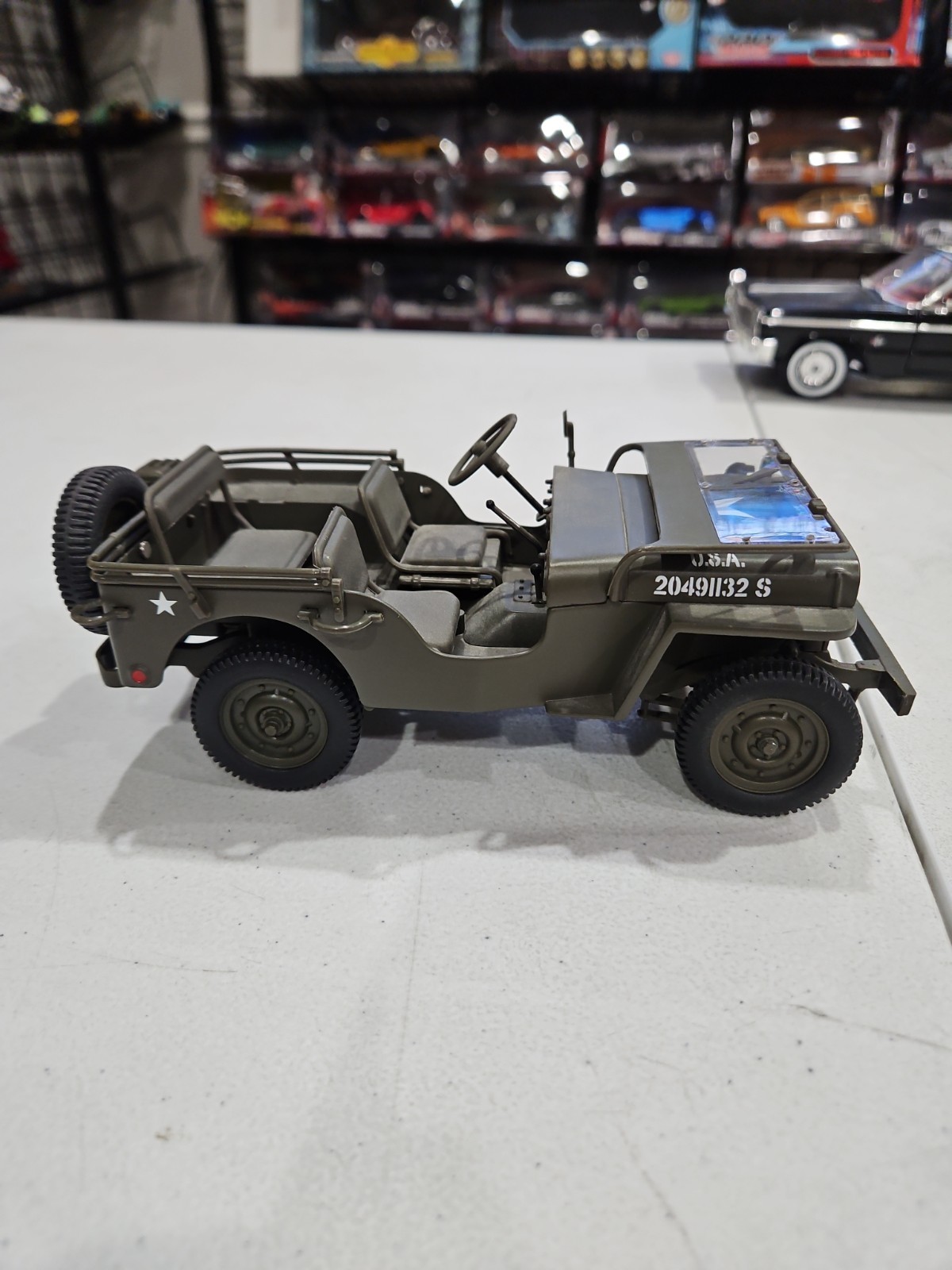1941 Willys Army Jeep Scale 82AB 307E USA 20491132 S – 🇺🇸 SHIPPED 🇺🇸