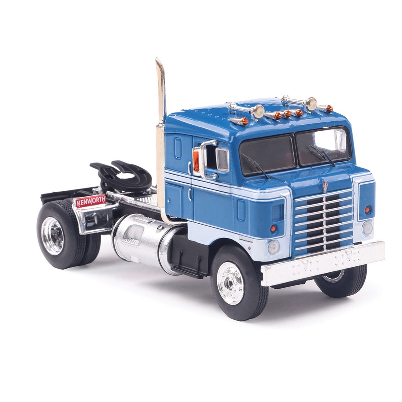 IXO Models 1:64 1950 Kenworth Bullnose Semi Truck – Blue
