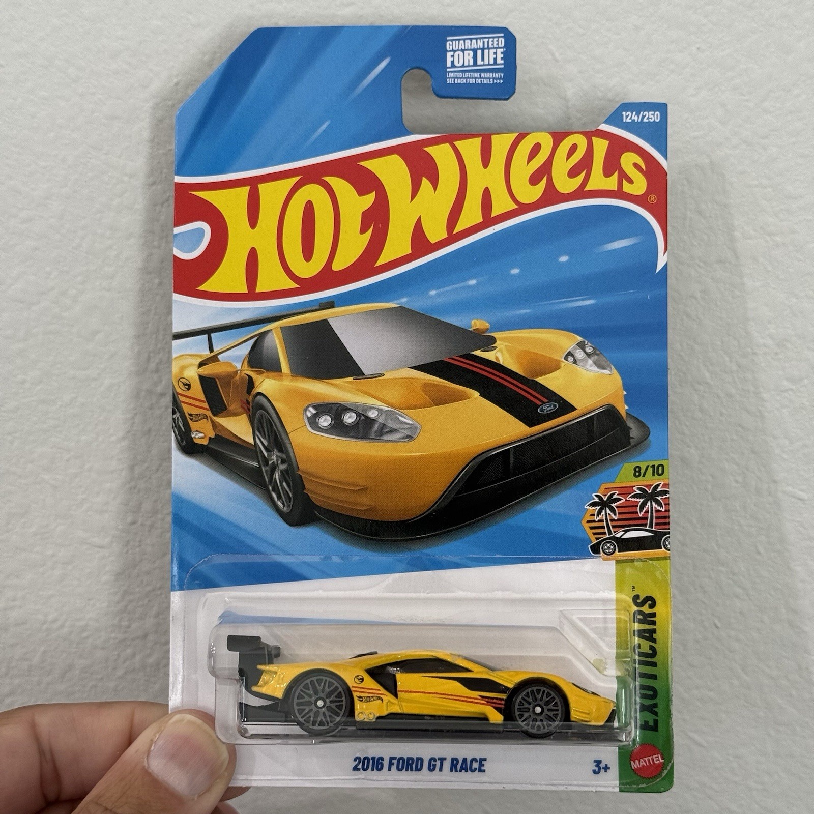 2026 Hot Wheels Treasure Hunt 2016 Ford GT Race – Case L2593-973 F