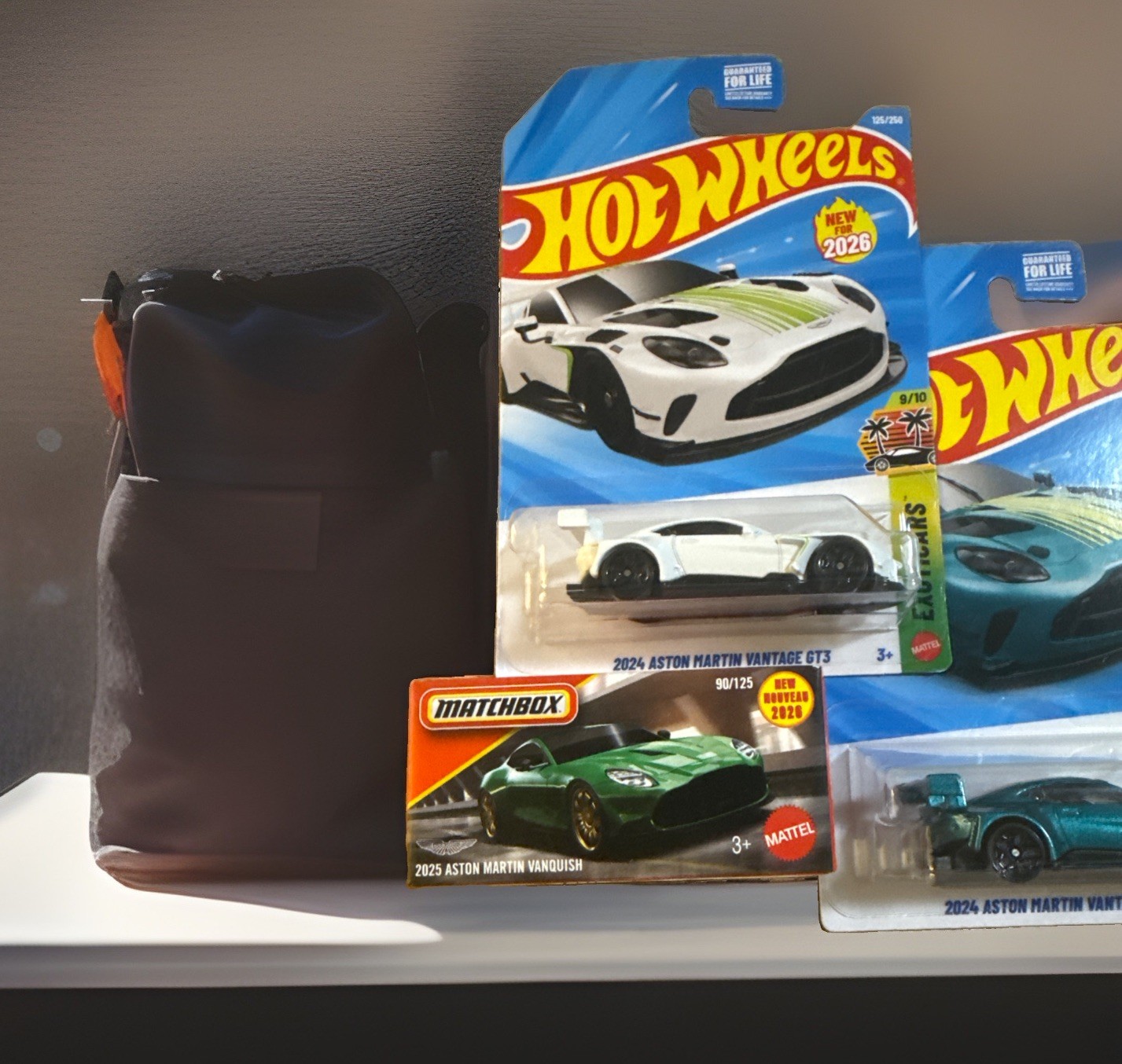 2026 Hot Wheels EXOTICS 2024 Aston Martin Vantage X2 + 2026 Power Grab VANQUISH