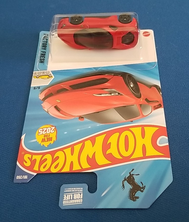 2025 Hot Wheels Factory Fresh – Ferrari SF90 Stradale 191/250 New Models First