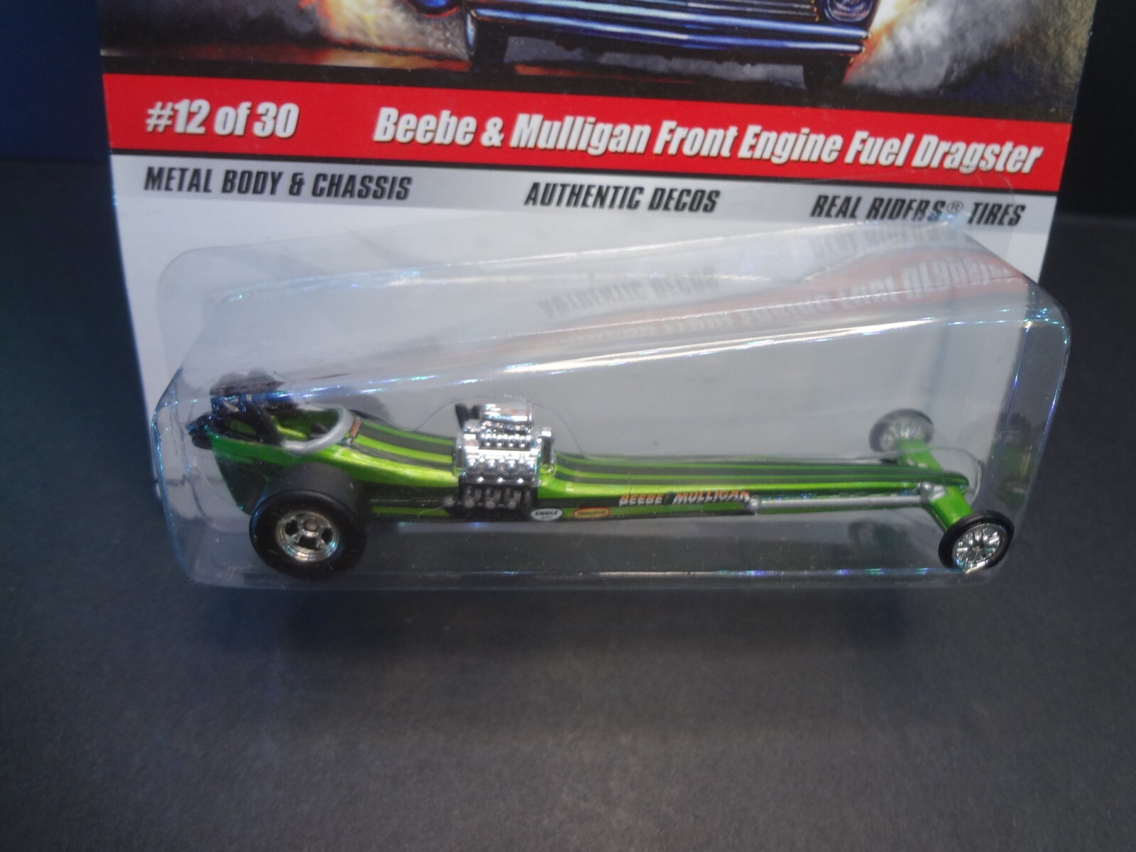 Hot Wheels Beebe & Mulligan Front Engine Fuel Dragster – Drag Strip Demons