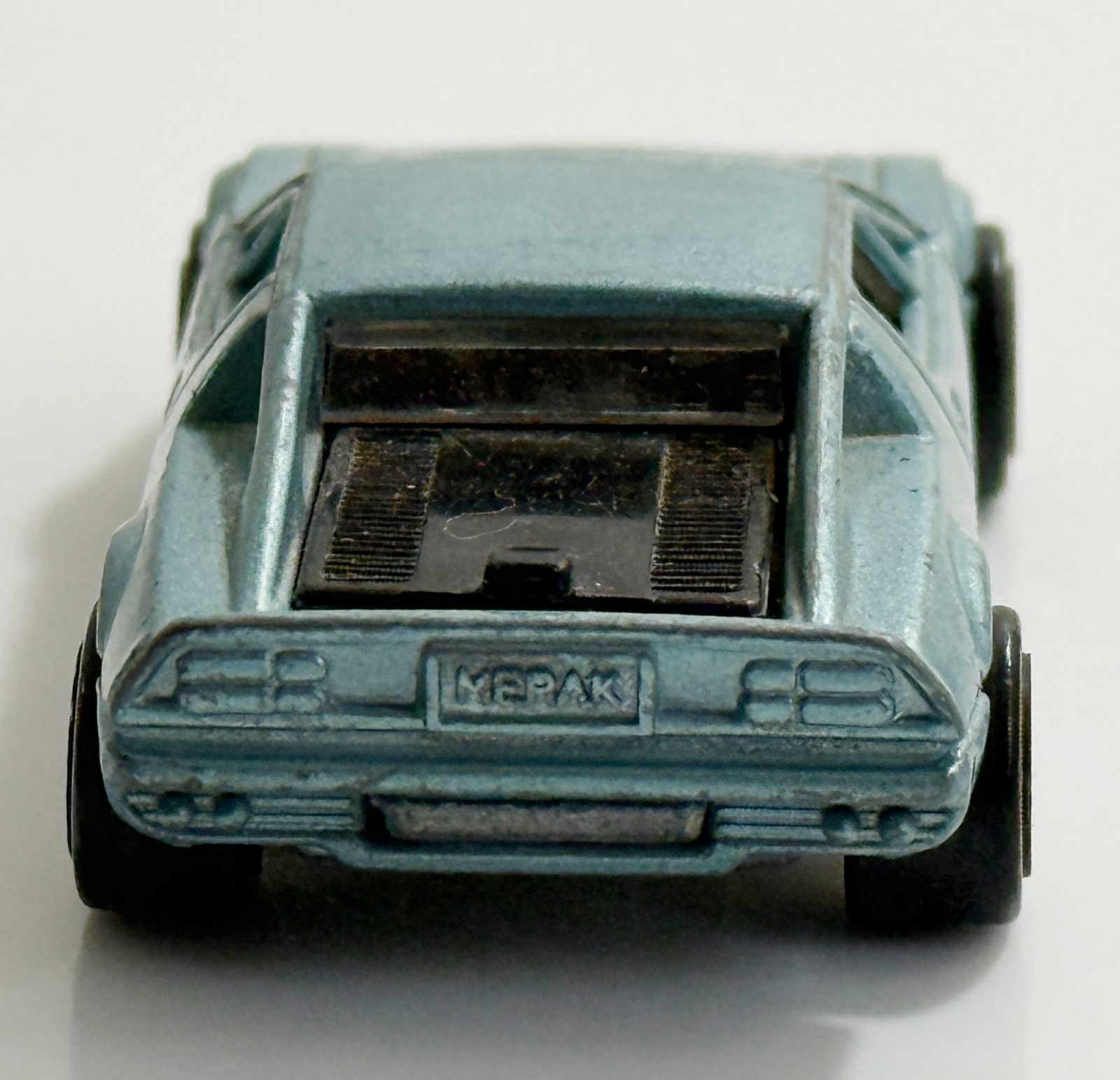 Tomy Tomica Maserati Merak SS Pocket Car Japan Light Blue 1/62 Diecast Vintage