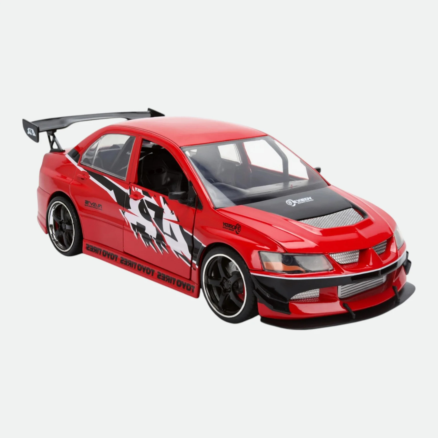 1:24 Sean’s Mitsubishi Lancer Evolution IX – Red — JADA: Fast & Furious