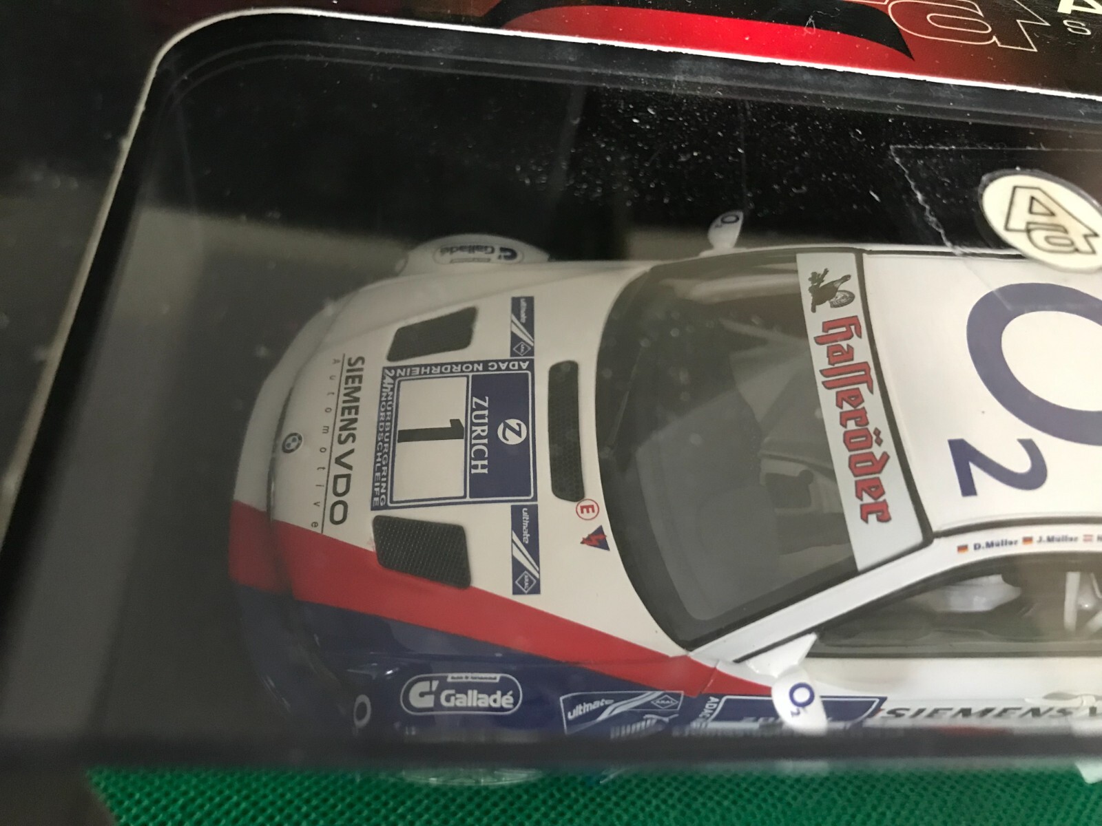 AUTOart slot car 1:32 E46 BMW M3 GTR Nürburgring AUTOart Slot Racing B487