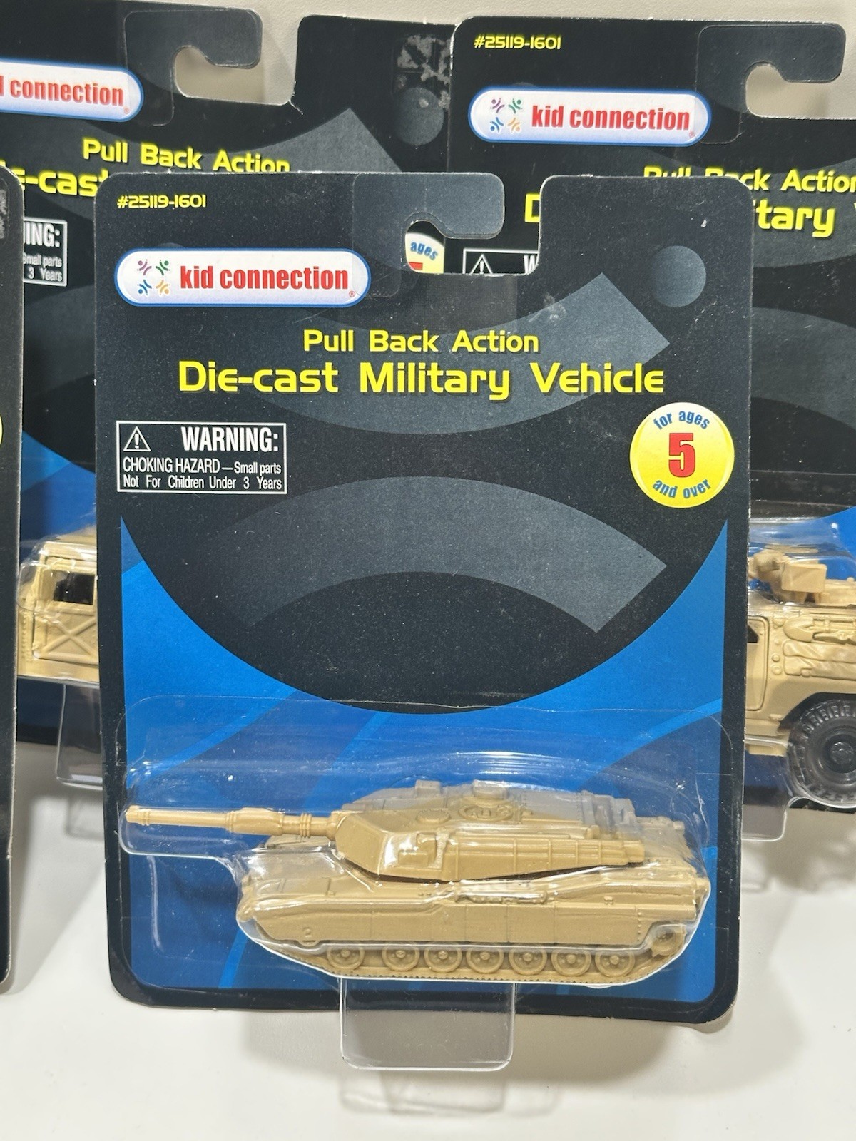 Kid connection diecast Pull Back Military Vehicle Lot (5) New M1a1 Humvee