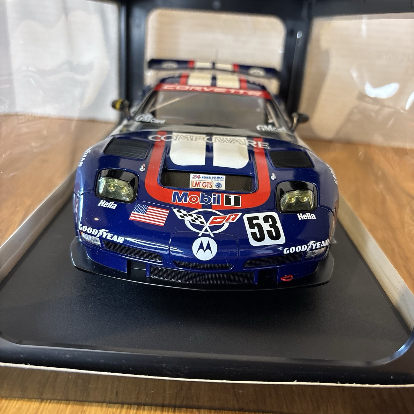 Auto Art Racing Division 1:18 Chevrolet Corvette C5-R 24Hrs Lemans 2003 – New