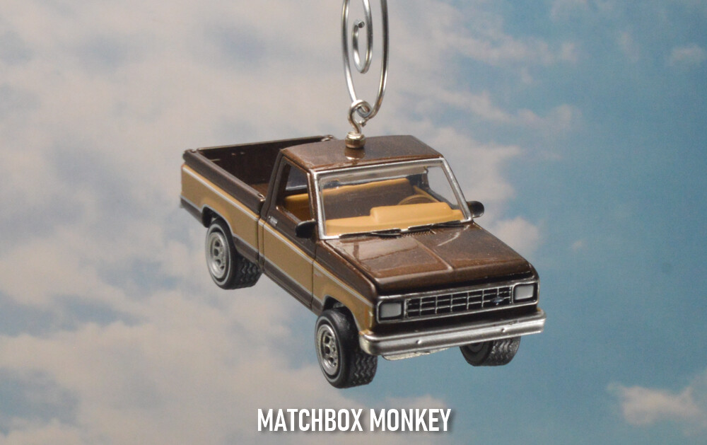 1984 Ford Ranger XL Pickup Truck Custom Christmas Tree Ornament 4X4 RARE Adorno