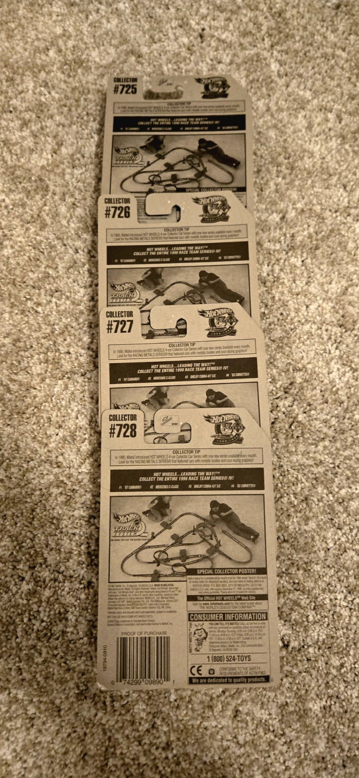 1997 Hot Wheels Race Team Series III And IV