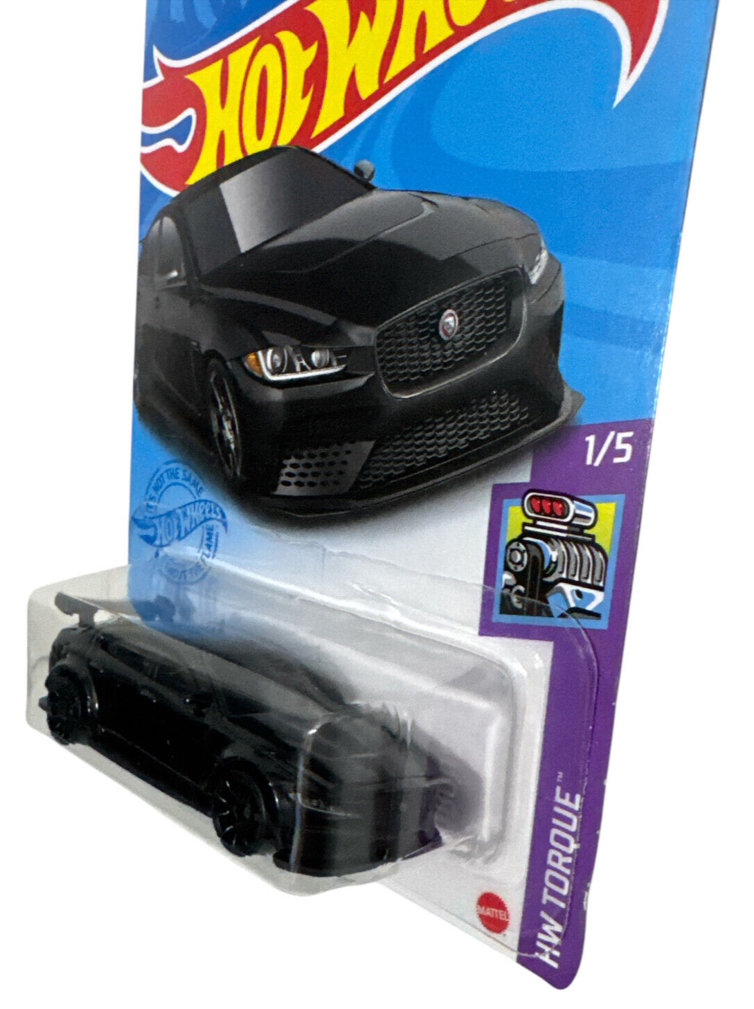 2021 Hot Wheels #85 JAGUAR XE SV PROJECT 8 HW TORQUE 1/5 Black NIP VGC