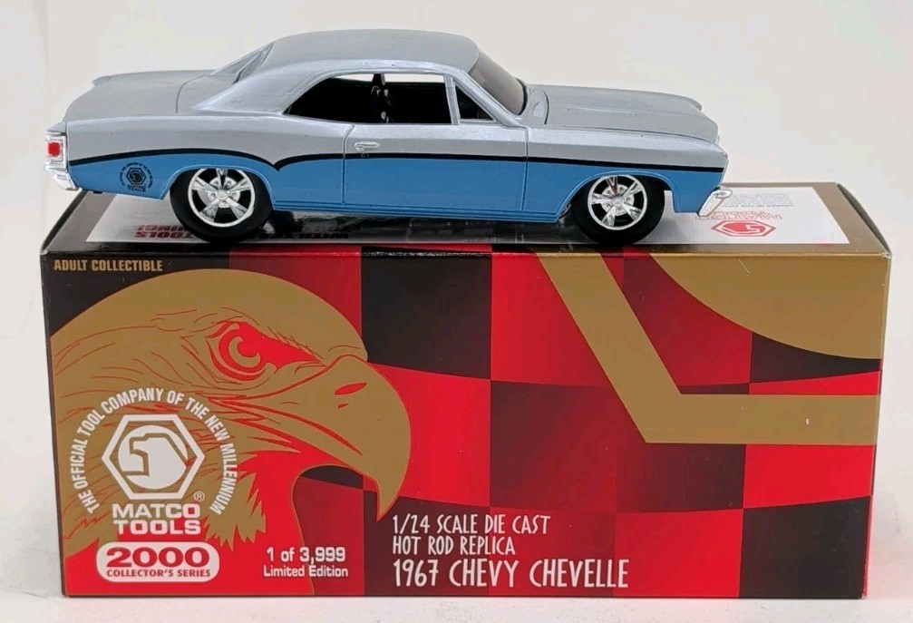 2000 Racing Champions Matco Tools 1:24 Hot Rod Replica Set 6 Cars