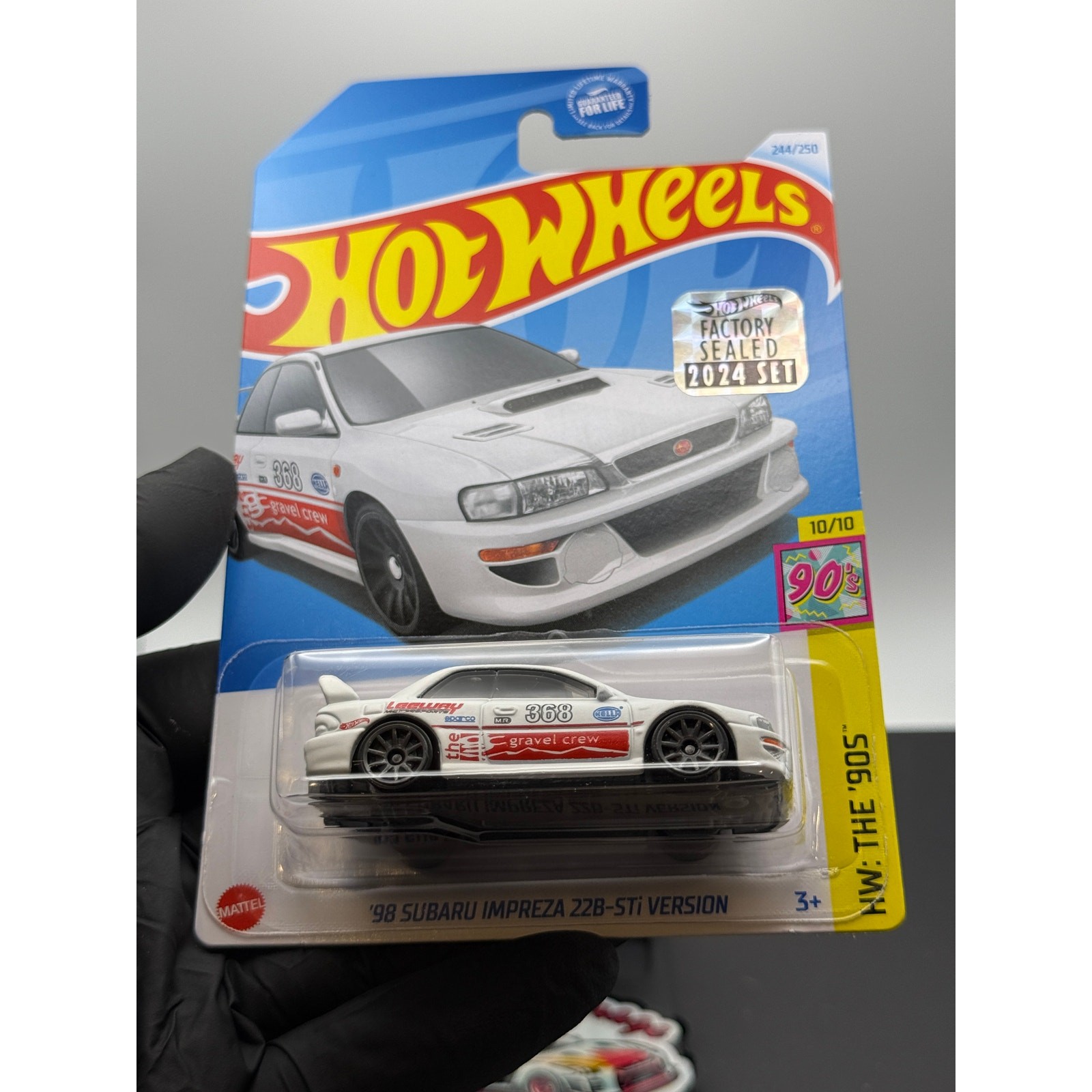 Hot Wheels 2024 Factory Sealed The ’90s #244 ’98 Subaru Impreza 22B-STi HTB12