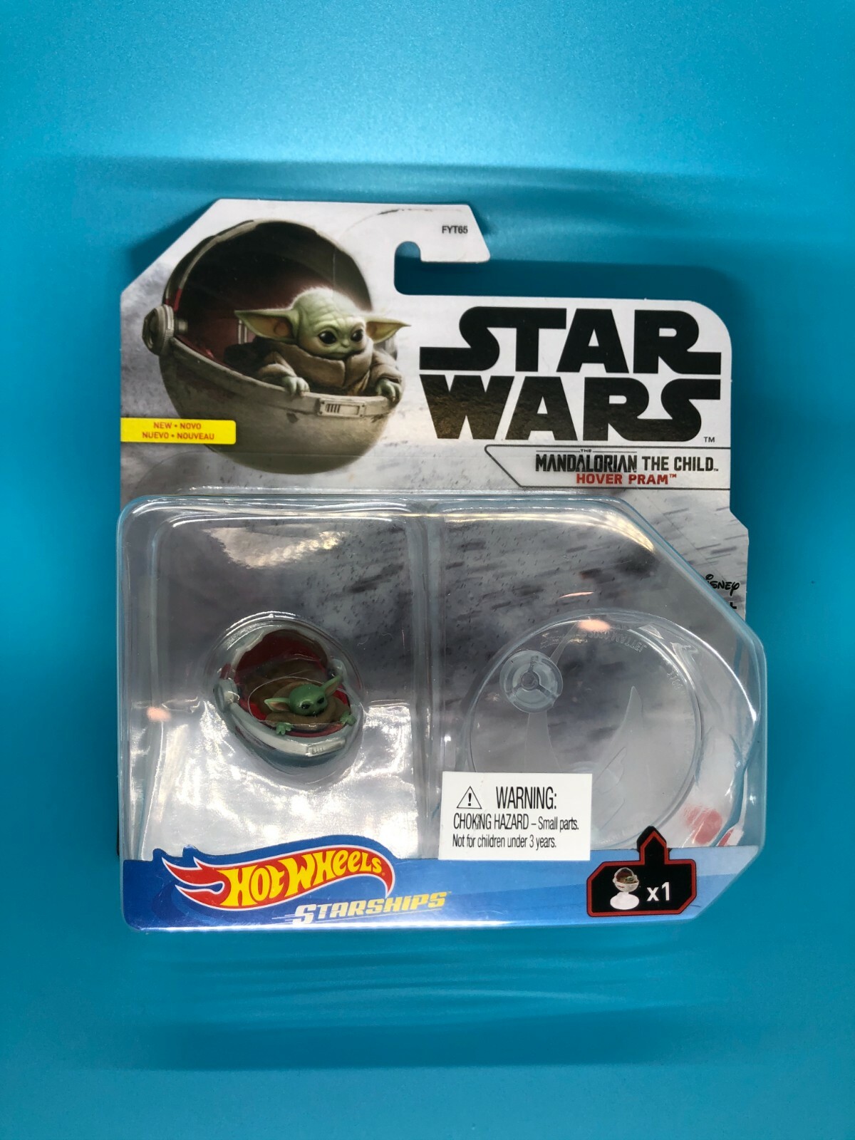 Hot Wheels STARSHIPS STAR WARS (MANDALORIAN THE CHILD HOVER PRAM)