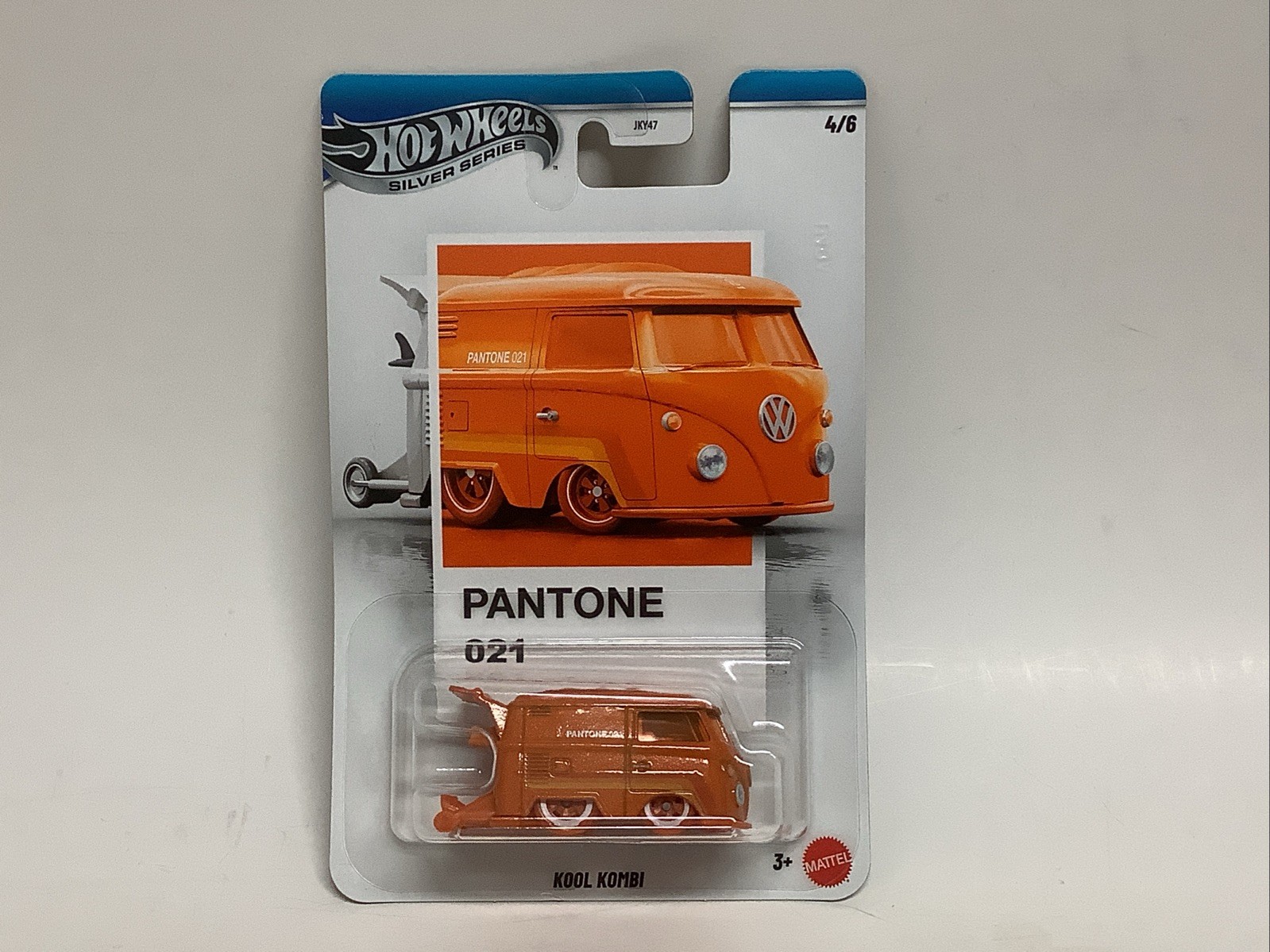 Hot Wheels Silver Series Pantone Full set of 6 In Protectors