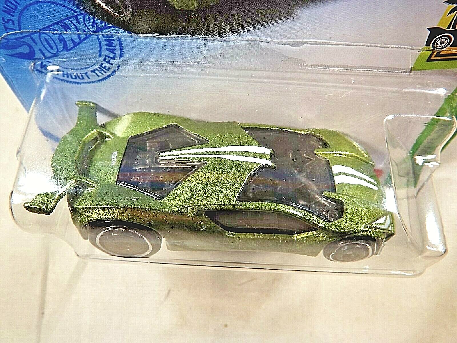 2021 Hot Wheels #200 HW Exotics 2/10 IMPAVIDO 1 Green w/Black AD Sp Chrome Rims