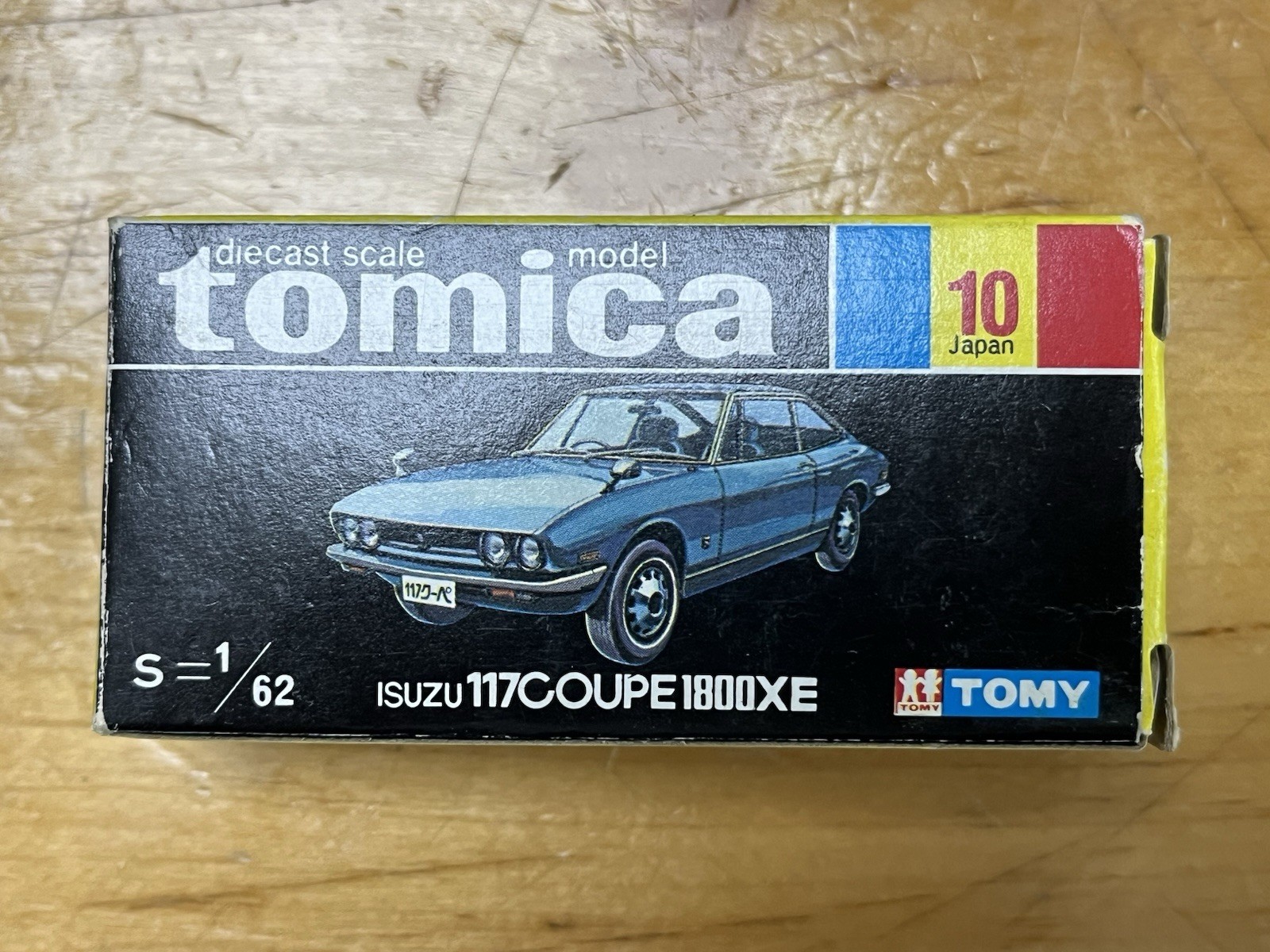 Tomy Tomica Isuzu 117 Coupe 1800XE No.10 Made In Japan