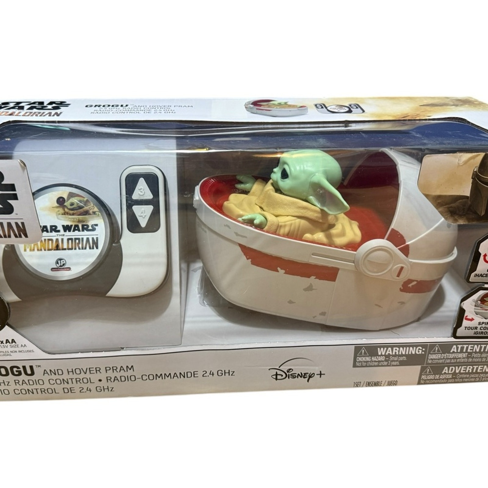 Star Wars – The Mandalorian 9″ Radio Controlled Grogu & Hover Pram