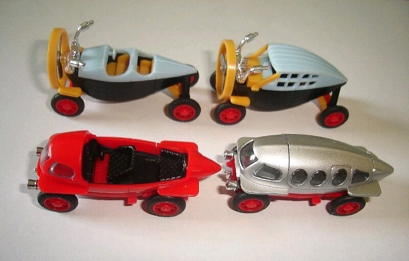NOSTALGIC STEAMPUNK DESIGN VINTAGE MODEL CARS SET 1:87 H0 – KINDER SURPRISE