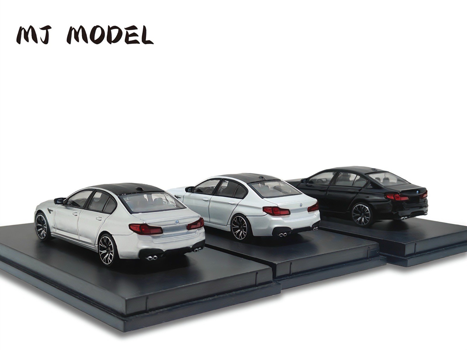 MJ 1/64 M5 F90 Alloy Car Model – Perfect Desk Display Collectible Gift Silver