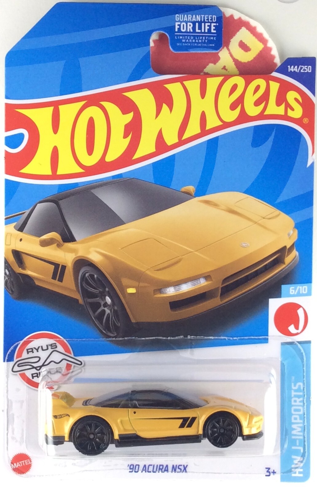 1990 ACURA NSX / HW J-Imports / Hot Wheels 2022 JDM P CASE #144 $1 SHIP DEAL REA