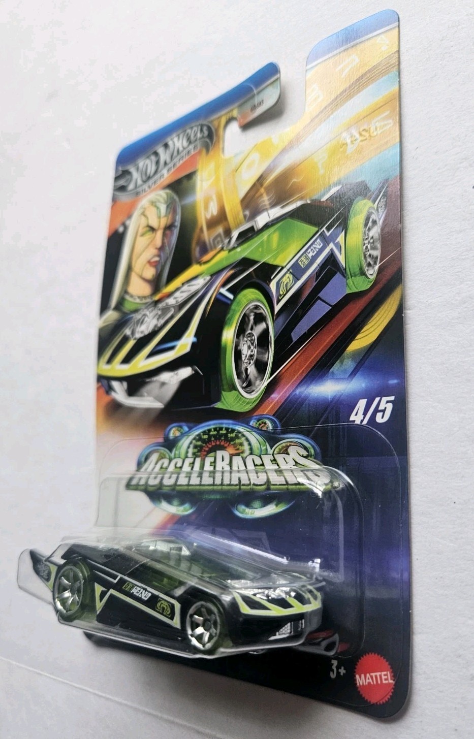 2025 Hot Wheels SILVER SERIES – ACCELERACERS – SET OF 5