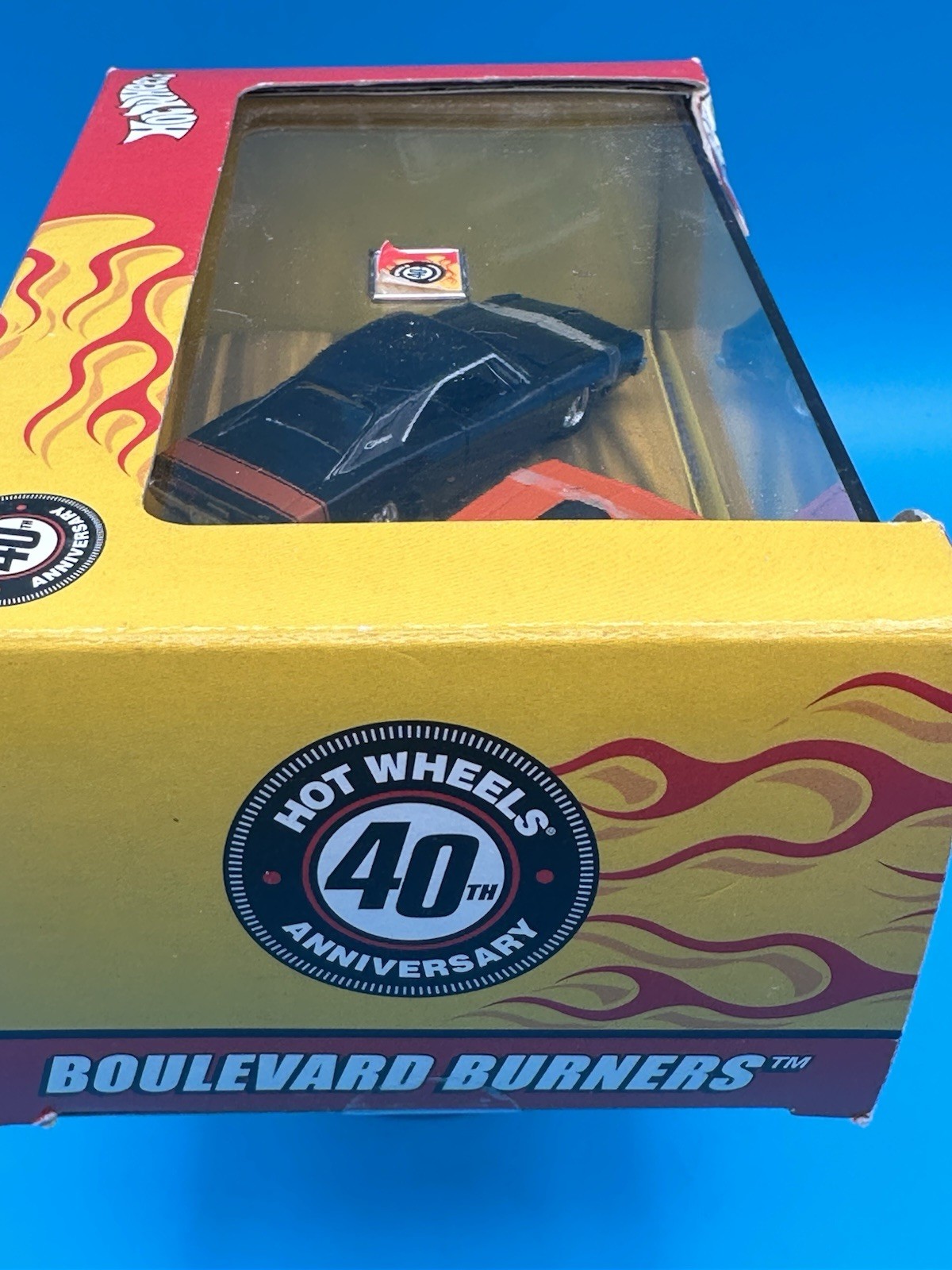 Hot Wheels 40th Boulevard Burners ’70 Plymouth Hemi Cuda ’69 Dodge Charger S2b