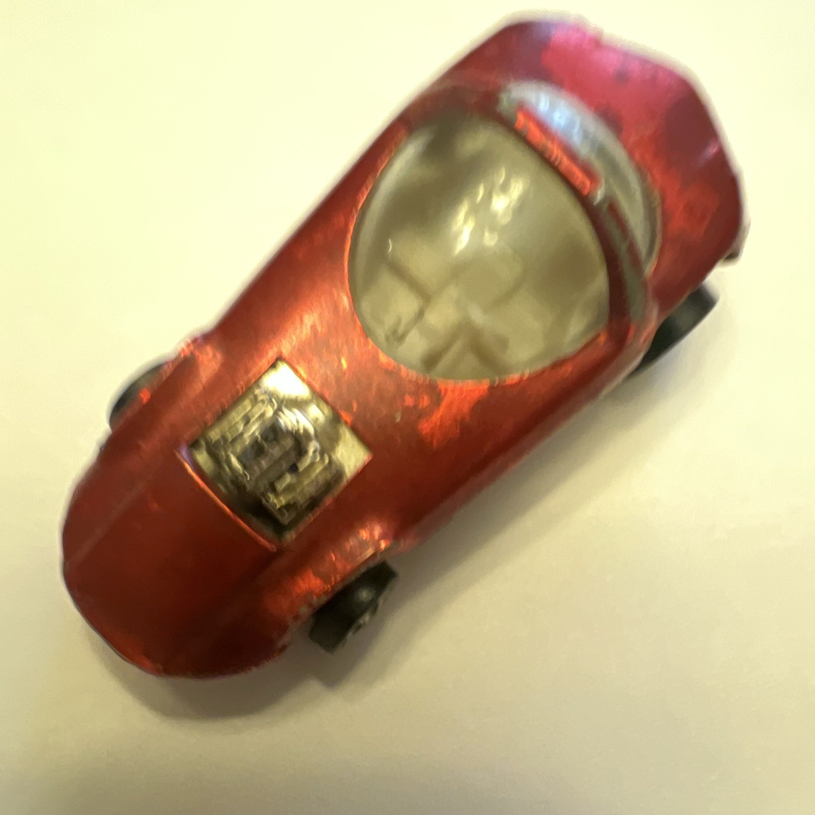 Hot Wheels Redlines Silhouette 1968 Red Diecast Car 1:64 Vintage