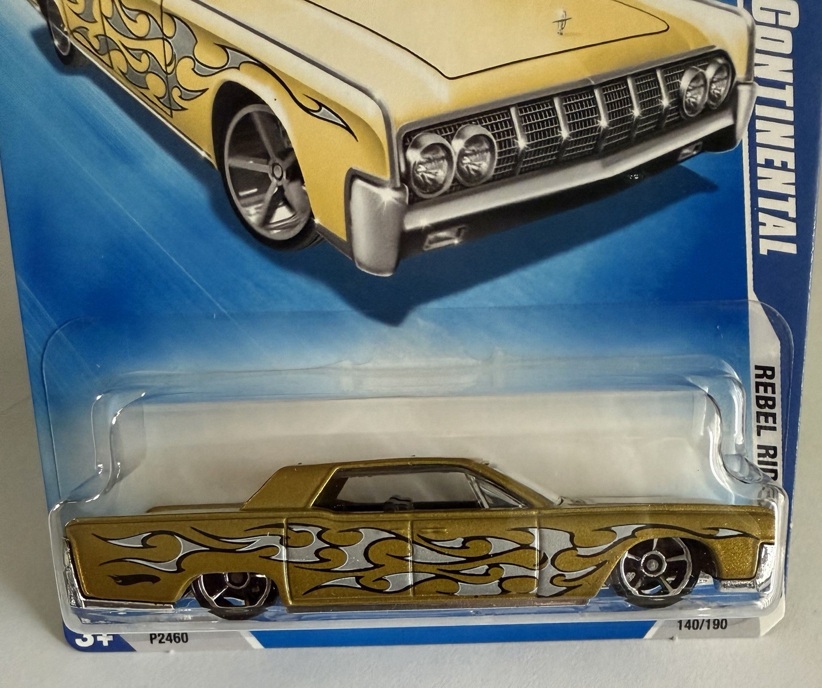 Hot Wheels 2009 Master Set, ’64 Lincoln Continental, 2 Colors in protectors