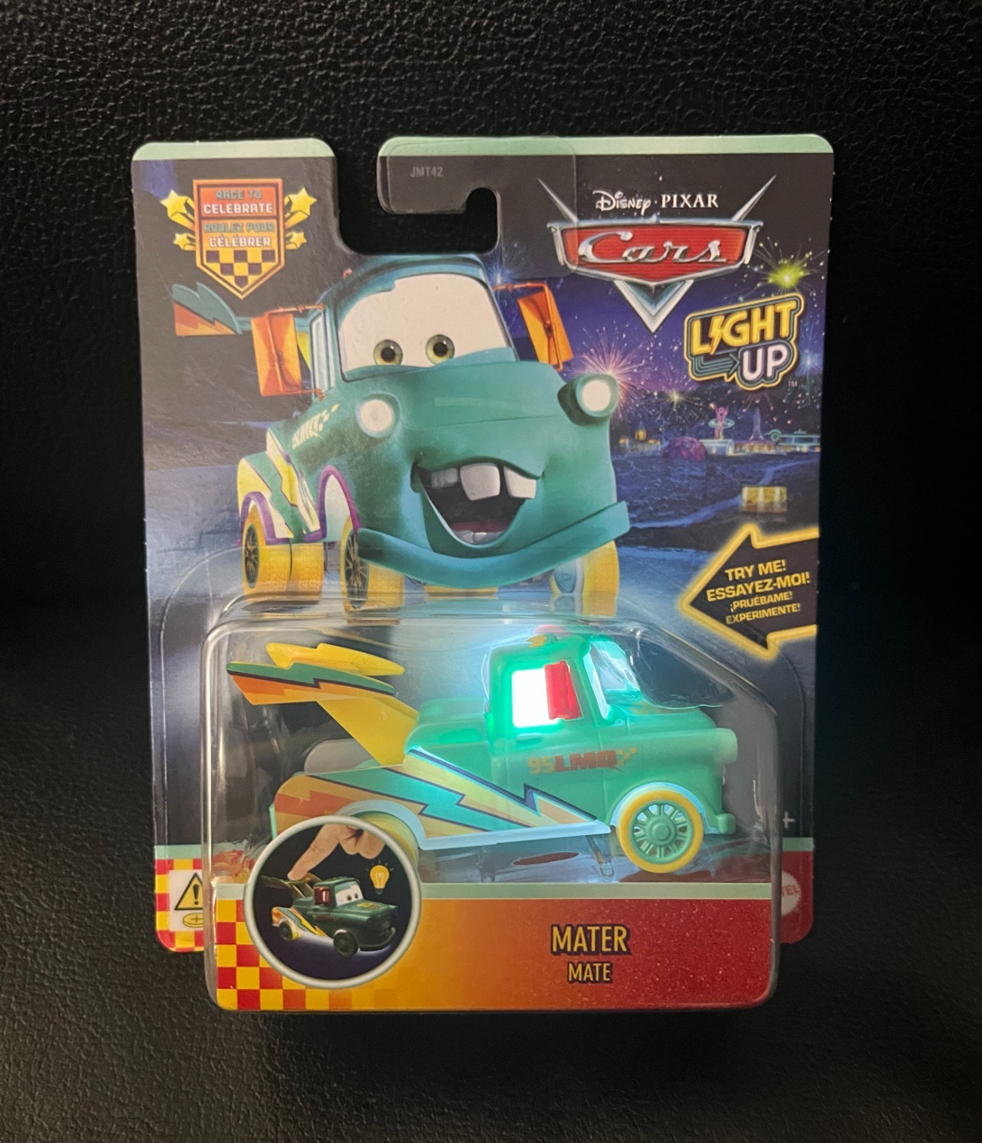 Mater (Mate) Disney Cars Light Up 1:55 New Ships Fast!