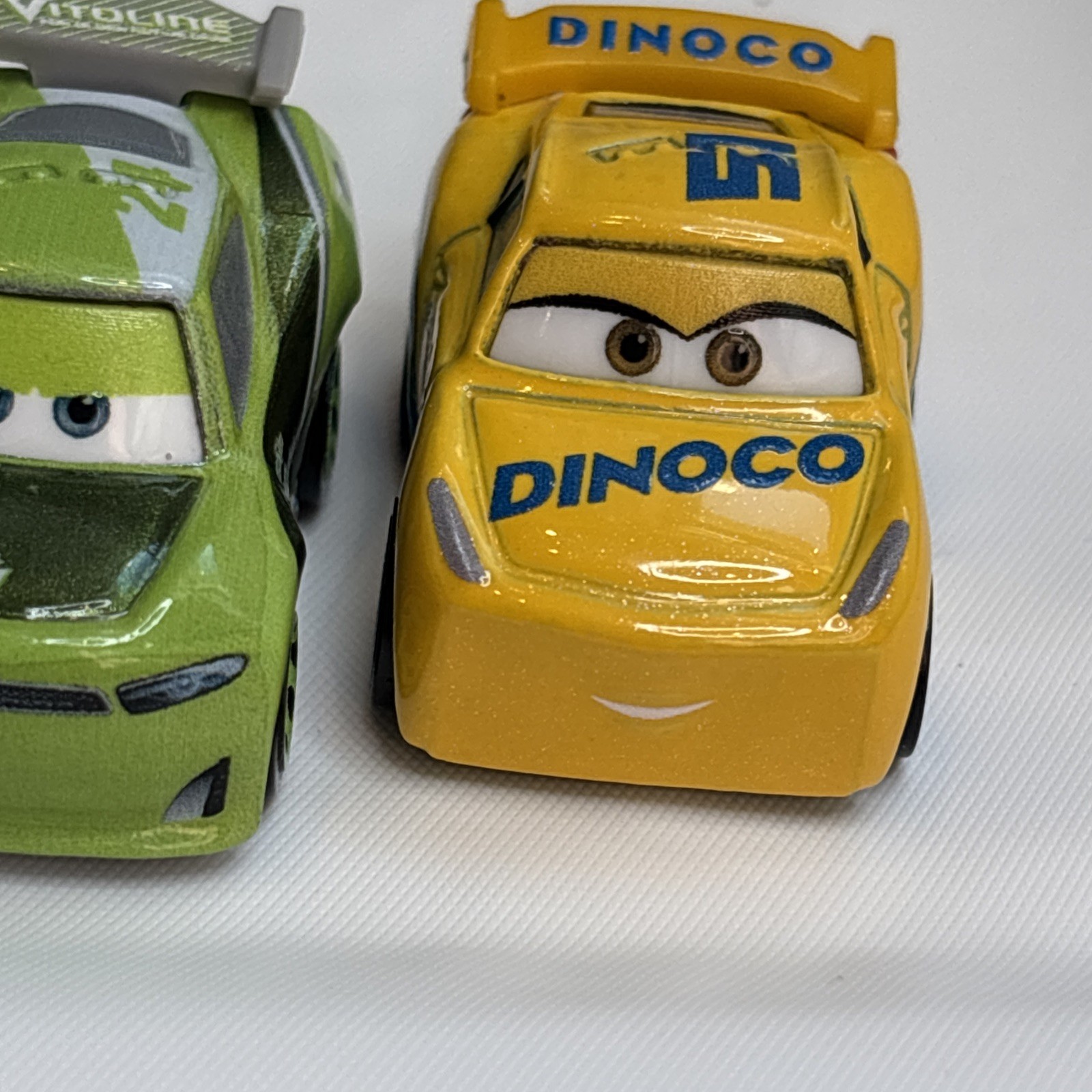 Disney Pixar Cars Mini Racers Diecast Lot 5 Cruz, Conrev, Doc, McQueen, Yardly