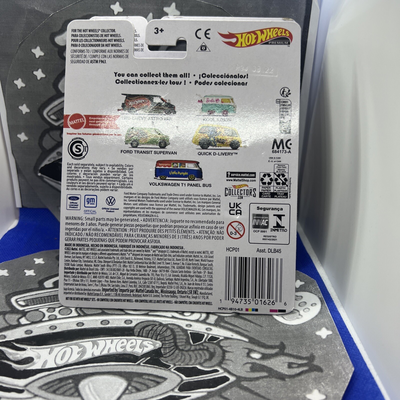2 Ford Transit Supervan Masters Universe 2022 Hot Wheels Pop Culture Mattel B7