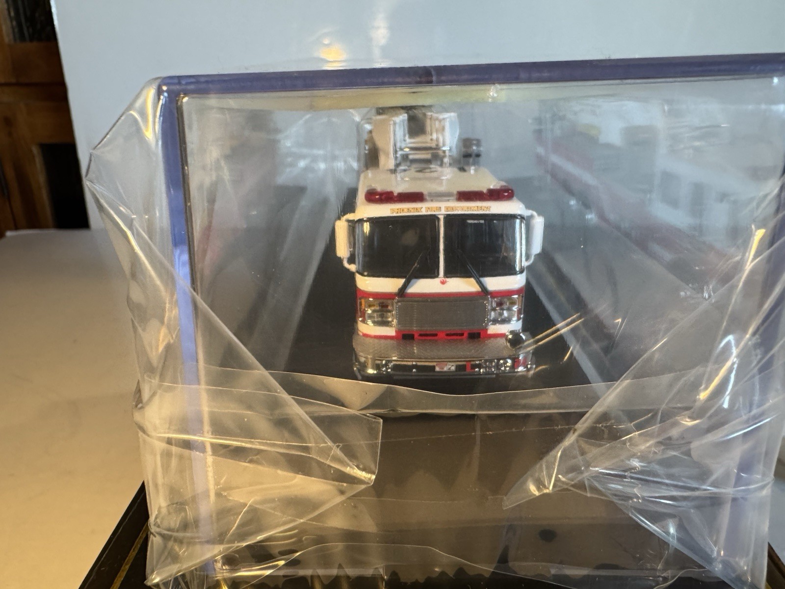 Code 3, 1:64 Die-Cast Phoenix Fire Dept American LaFrance Tower Ladder #12744 MB