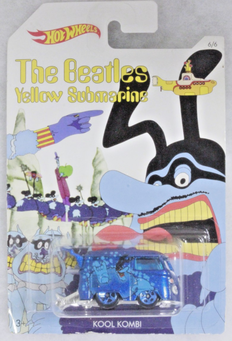 Hot Wheels the BEATLES Yellow Submarine KOOL KOMBI Cast Car 6/6