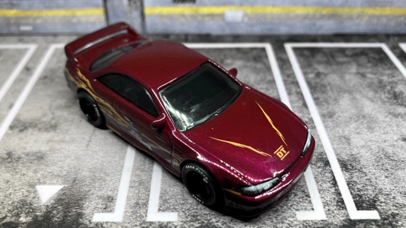 CUSTOM Red Nissan 240SX (S14) Silvia • Hot Wheels Premium Fast & Furious Car