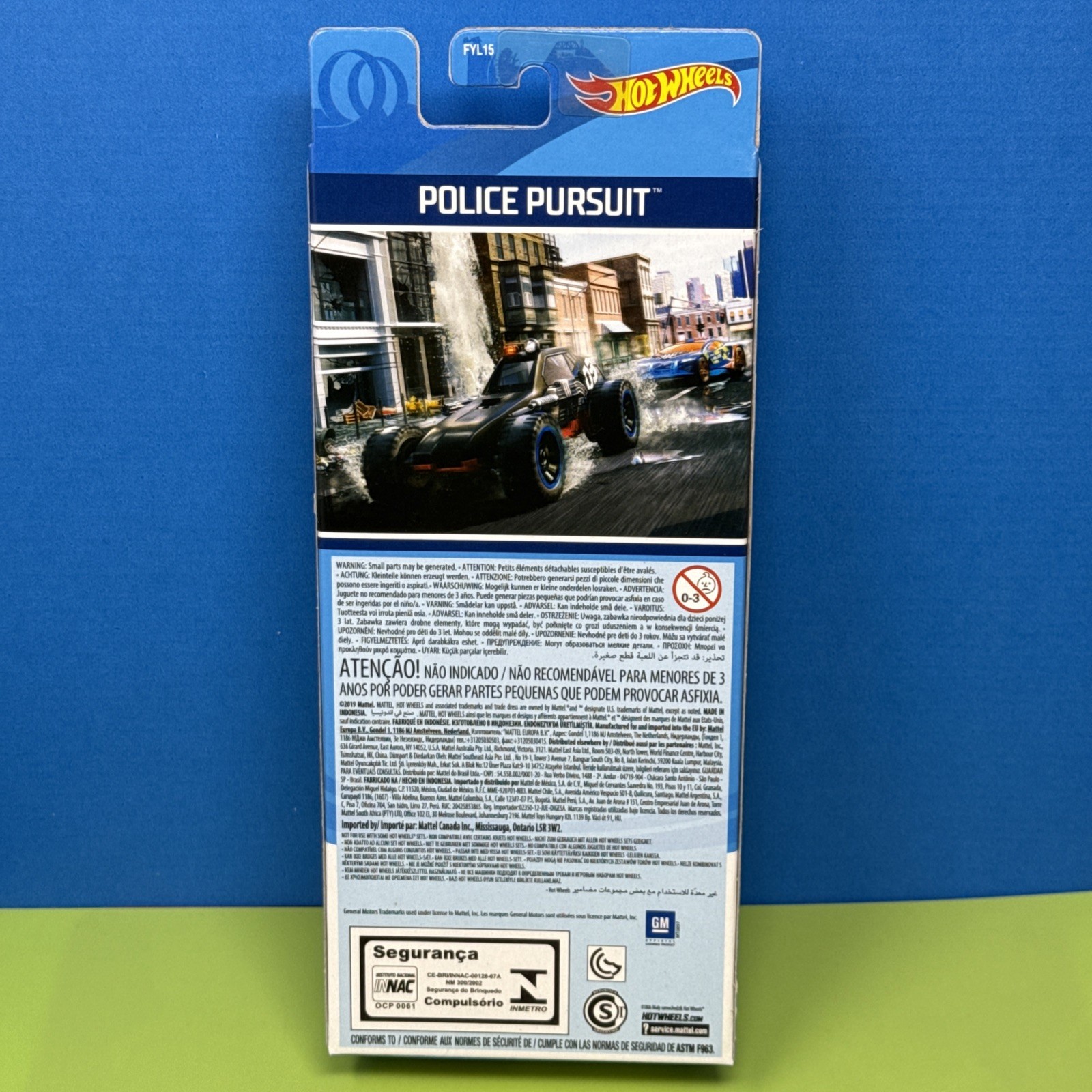 Hot Wheels Police Pursuit 5-Pack FYL15 Swat Task Force HWPD New 2019