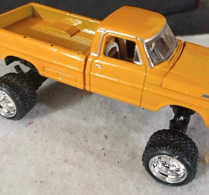 M2 Machines 1:64 Scale (CUSTOM) 1969 FORD F-100 RANGER PICKUP