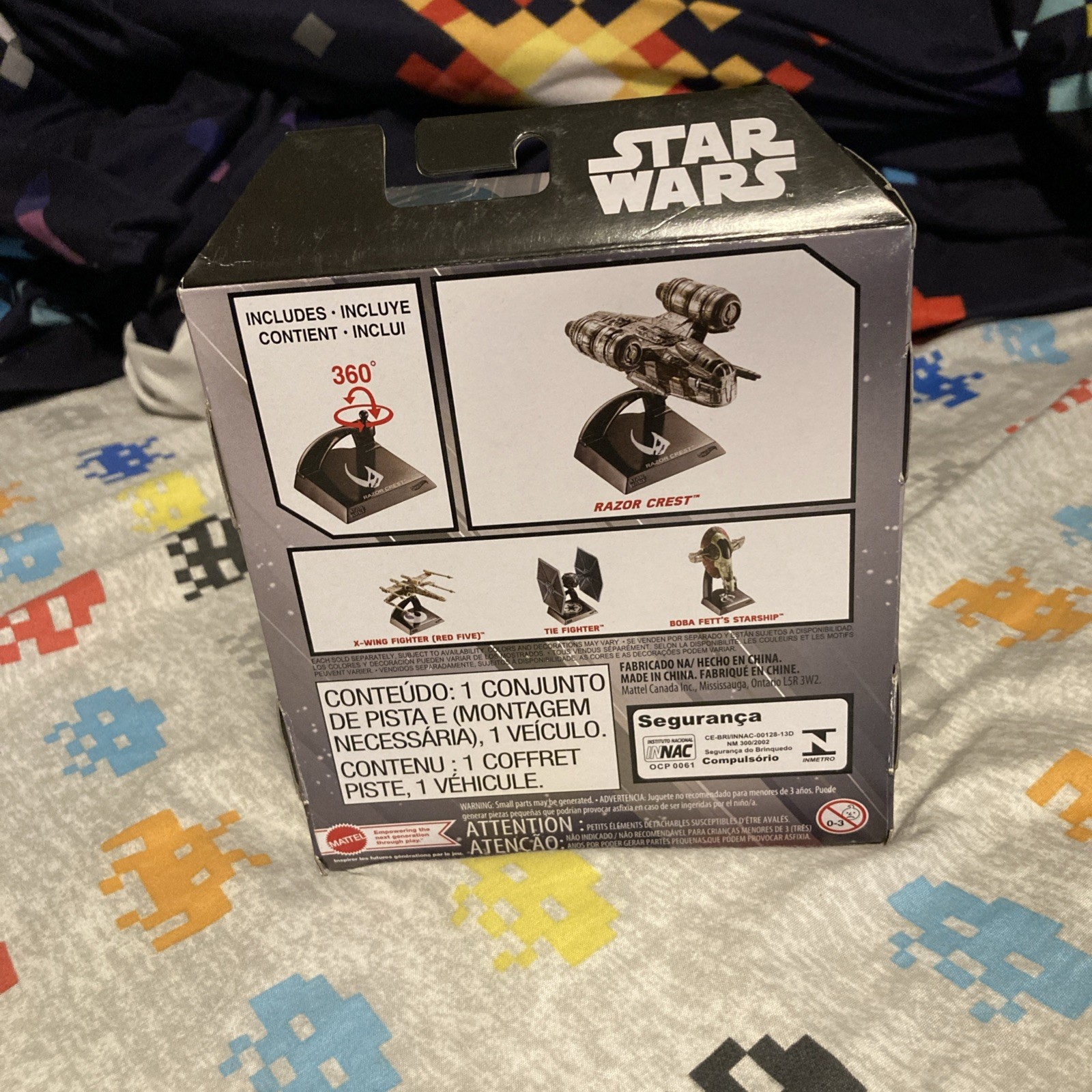 Hot Wheels Star Wars Starships Select Razor Crest Battle Damage Variant 04 CHASE