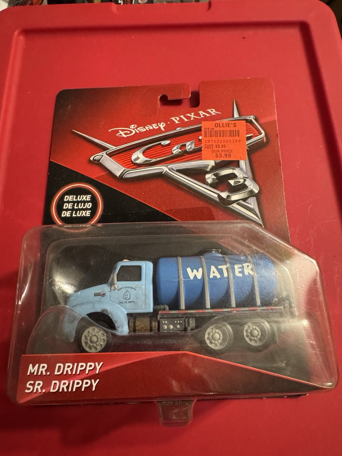 2017 Mattel Disney Pixar Cars 3 MR. DRIPPY Deluxe Vehicle Crazy 8 Demo Derby