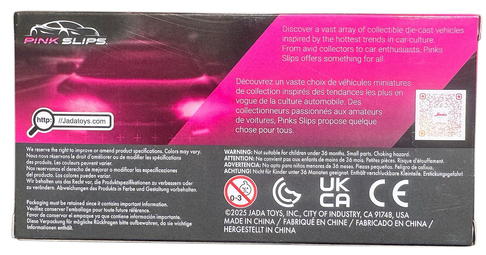 Jada Pink Slips Porsche 935 Turbo Gold 1:24 Diecast Model Car New in Box